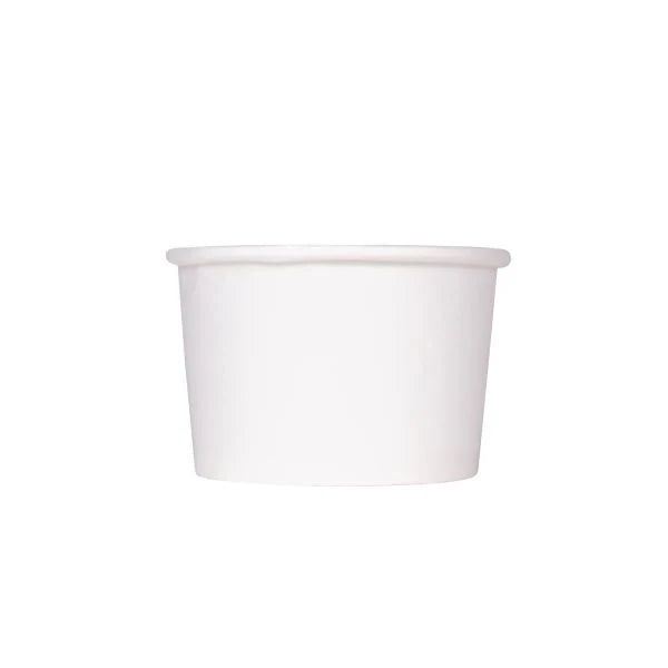 Karat - White 8oz Food Containers (95mm) - 1000ct.