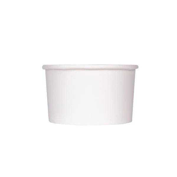 Karat - White 8oz Food Containers (95mm) - 1000ct.