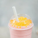 Karat Earth White PLA Colossal Straw, Paper Wrapped, 9", 10mm, 1,600ct. White