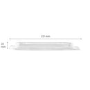 Karat PET Dome Lid for 24, 32, 48 oz Bagasse Square Bowl - 300 pcs