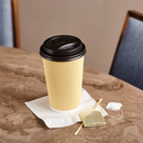 Karat 90mm Sipper Dome Lid for 10-24oz Hot cups, White - 1,000 pcs