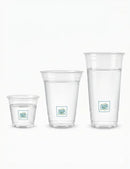 ALOHA AINA ECO Clear 14oz PLA Cups (98mm) - 1000ct. "insulated case"