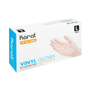 Karat Vinyl Powder-Free Gloves (Clear), X-Large - 1,000 pcs