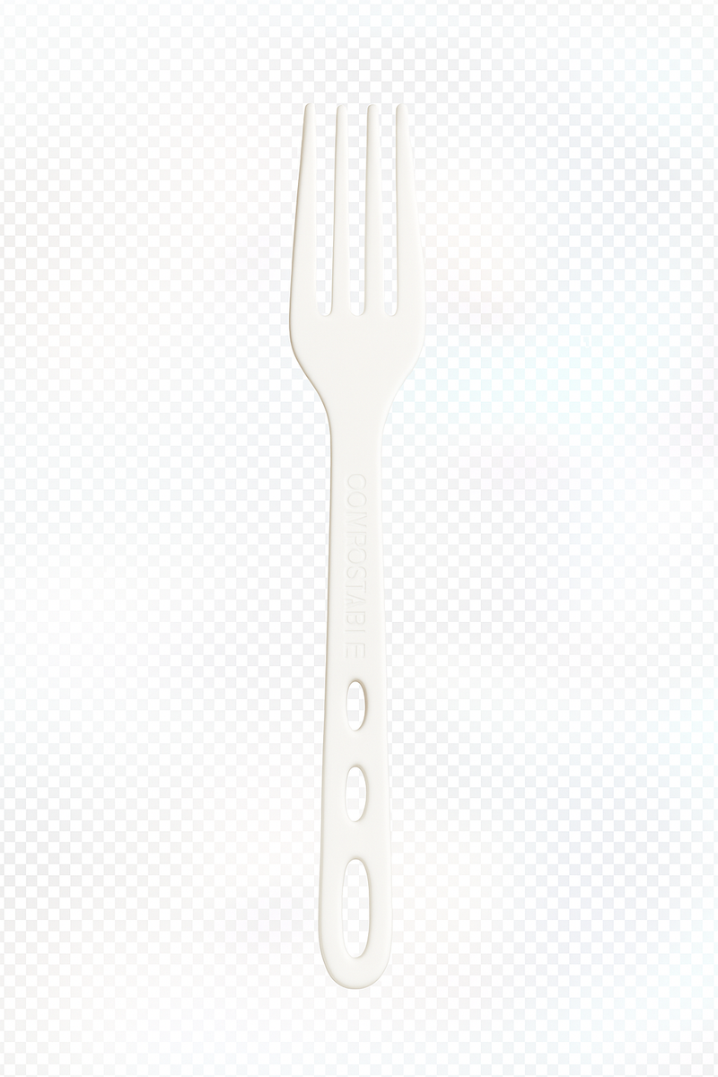 Malama Wrapped CPLA Compostable Cutlery Fork 1000ct