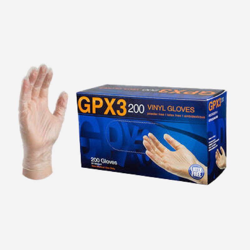 GPX3 - Clear Vinyl Gloves Case