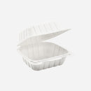 Karat Earth® Mineral Filled PP Hinged Container 6"x6"