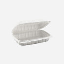 Karat Earth® Mineral Filled PP Hinged Container 9"x6"