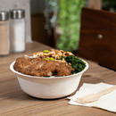 Karat Earth - White 16oz PFAS Free Eco-Friendly Bagasse Rice Bowl - 1000ct