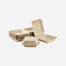Karat Earth Natural Bagasse Hinged Containers