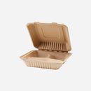 Karat Earth Natural Bagasse Hinged Containers