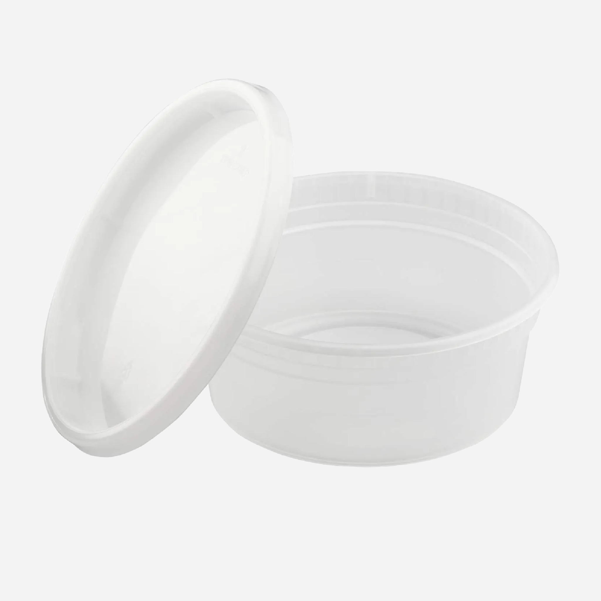 PC PP Deli Containers with Lids, 240ct