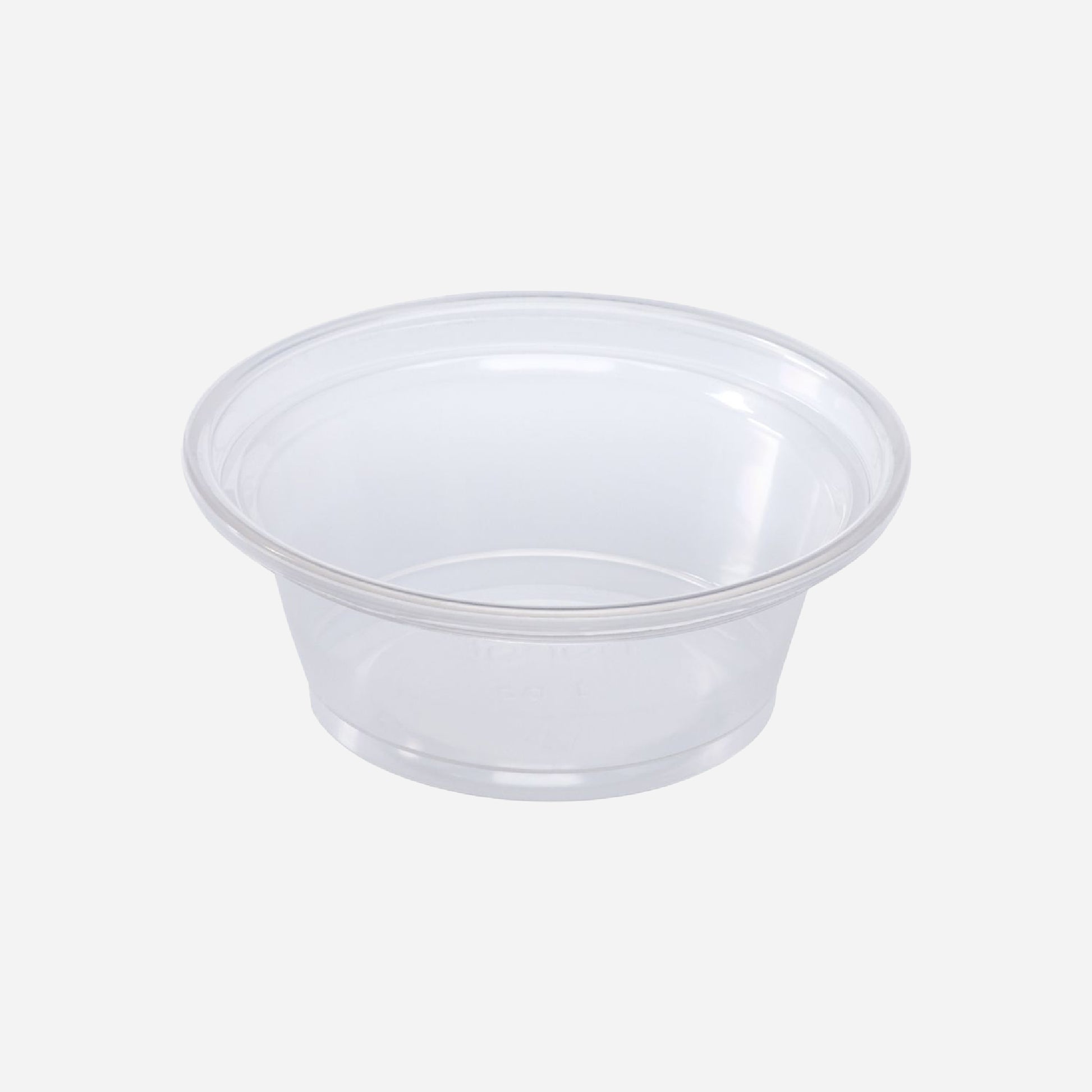 Karat 1.5 oz & 2 oz PP Plastic Portion Cup Lids - 2,500 Pcs