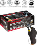 Safe Health - Extra Large EvolGuard Diamond Textured Black Nitrile Gloves Case