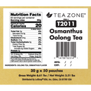 Osmanthus Oolong Tea - Tea Zone (Case of 50 Bags)