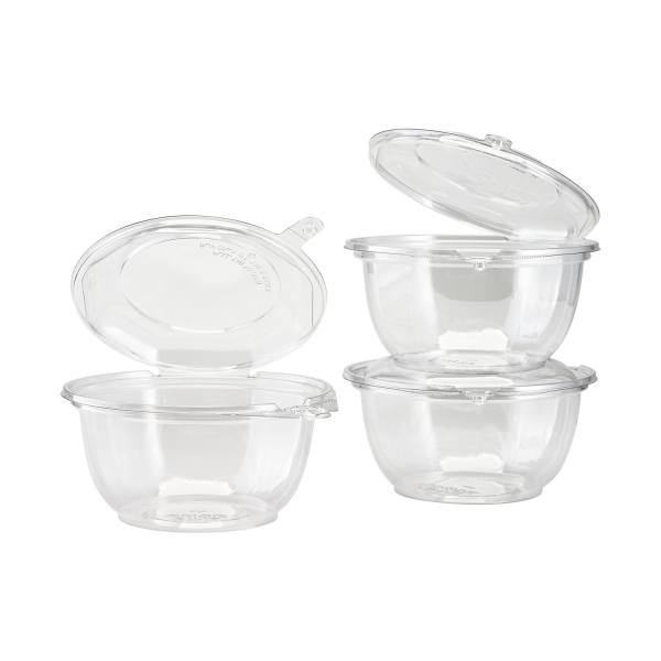 Karat - PET Tamper Resistant Hinged Salad Bowls - 240ct