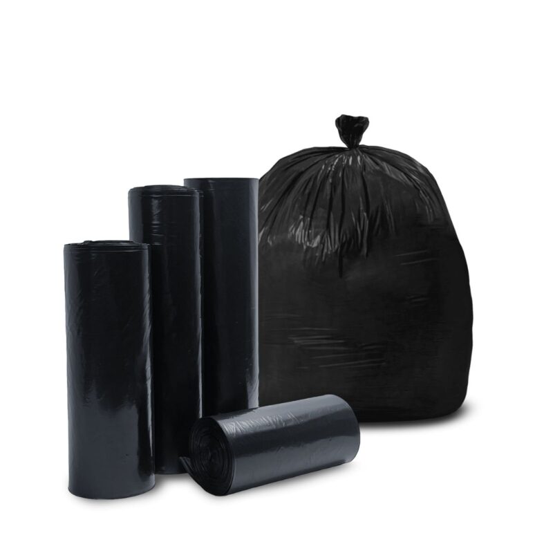 TP Plastic - Trash Bag, Black, 38"x58" 1.5 mil, 100ct.