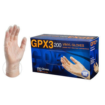 GPX3 - Clear Vinyl Gloves Case