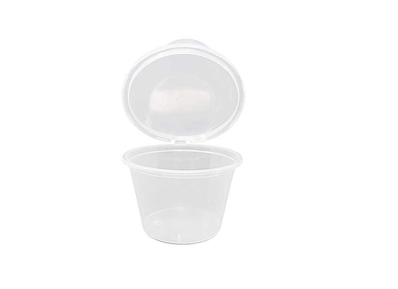 Paradise City - PP Portion Cups with Hinged Lids