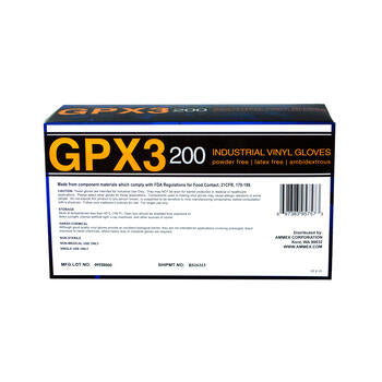 GPX3 - Clear Vinyl Gloves Case