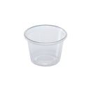 Karat PP Plastic Portion Cups or Lids, Clear, 2,500ct
