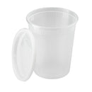 PC PP Deli Containers with Lids, 240ct