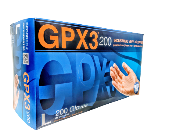 GPX3 - Clear Vinyl Gloves Case