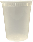 HCC PP Plastic Microwavable Deli Container 32oz