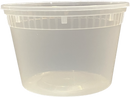 HCC PP Plastic Microwavable Deli Container 16oz