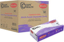 SAFE HEALTH Nitrile Purple Disposable Gloves