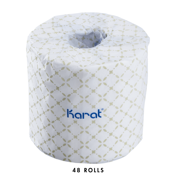 Karat Standard 2-ply Toilet Paper Rolls