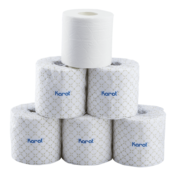 Karat Standard 2-ply Toilet Paper Rolls