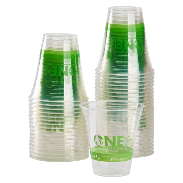 Karat Earth 12oz Eco-Friendly Paper Cold Cups - One Cup, One Earth